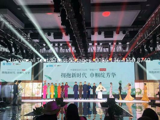290x290mm Aluminum Frame Concert Stage Truss Structure Customized Loading